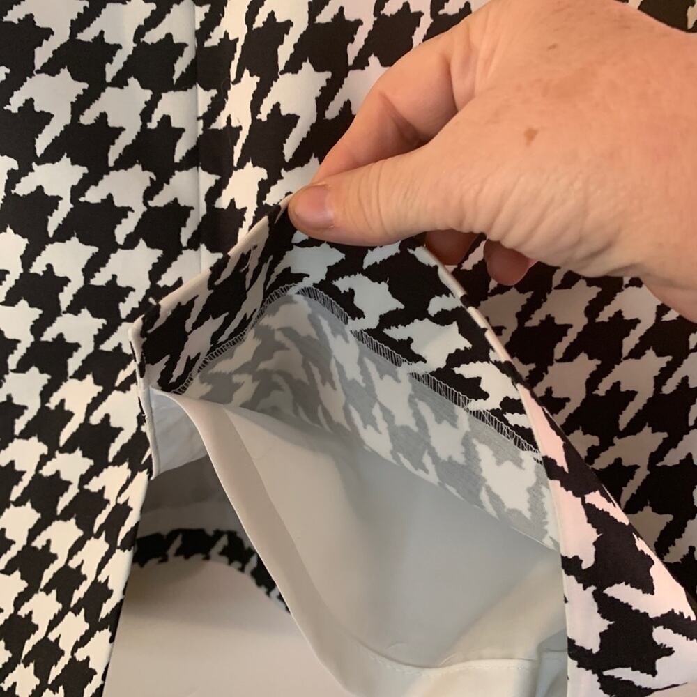THE LIMITED Women’s Black/White Fully Lined Pencil Skirt / Size: 6 - Picture 9 of 9